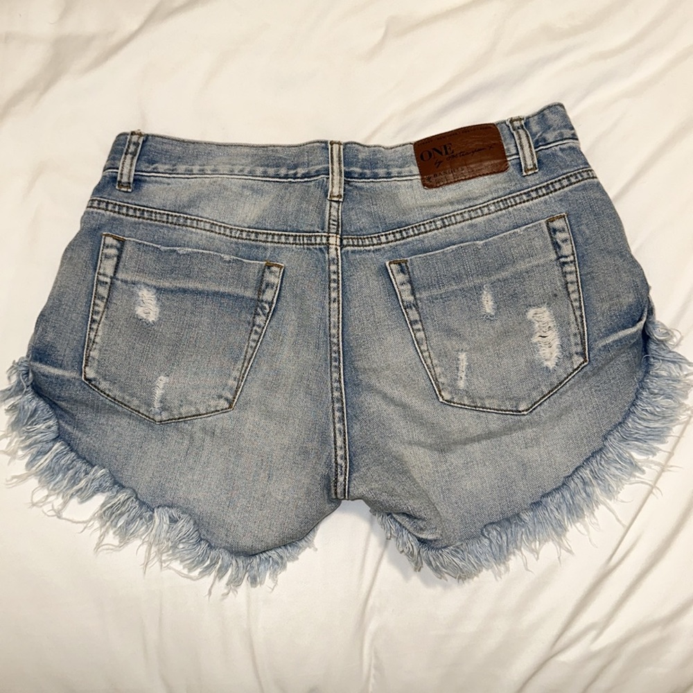 One Teaspoon Jean Shorts